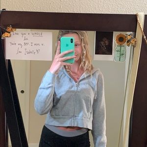 Brandy melvile cropped sweatshirt